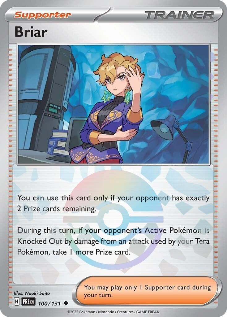 Briar [Poke Ball] #100 — Pokemon Prismatic Evolutions