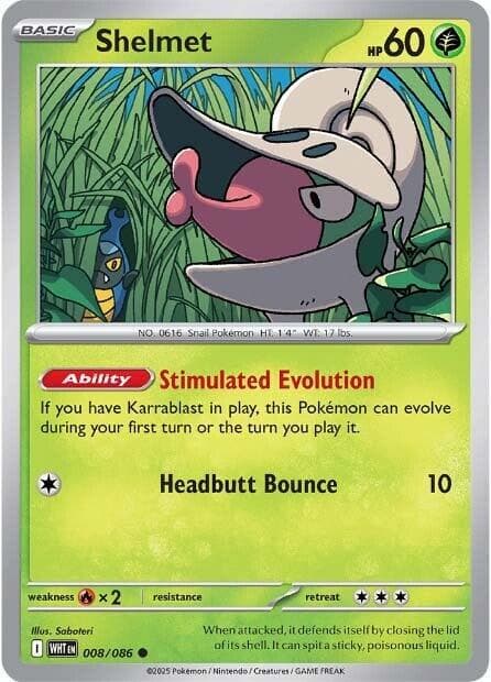 Shelmet #8 — Pokemon White Flare
