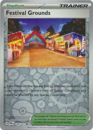 Festival Grounds [Reverse Holo] #149 — Pokemon Twilight Masquerade