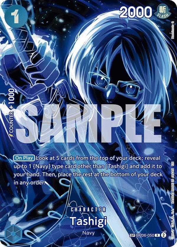 Tashigi [SP] OP06-050 — One Piece Legacy of the Master