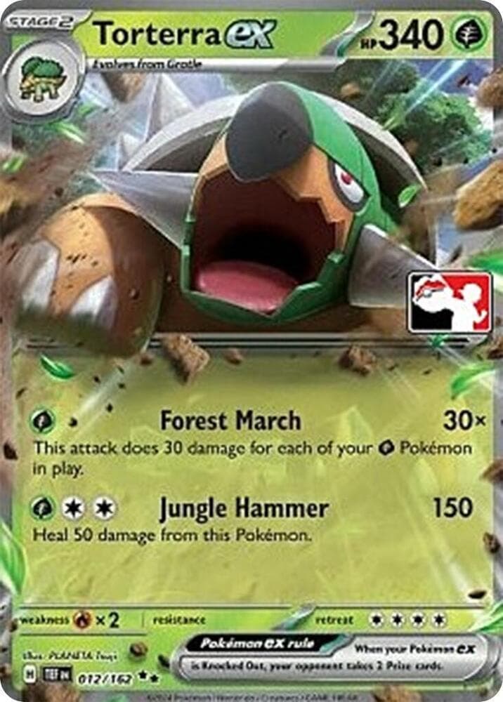 Torterra Ex [Prize Pack] #12 — Pokemon Temporal Forces