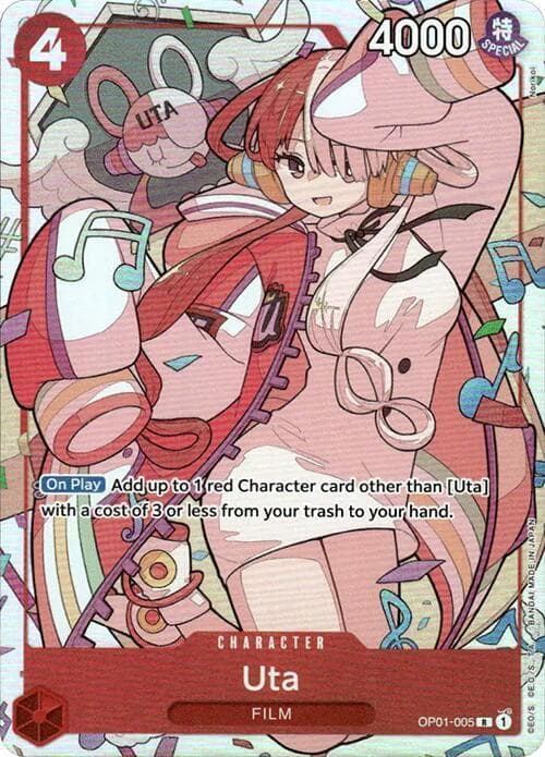 Uta [Premium Card Collection] OP01-005 — One Piece Romance Dawn
