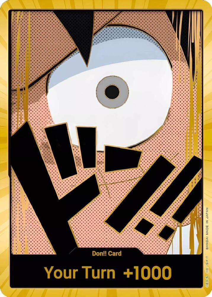 DON Card [Luffy Gold]  — One Piece Premium Booster
