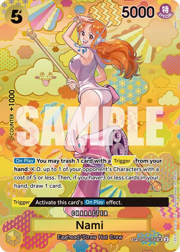 Nami [SP Foil] OP08-106 — One Piece Two Legends