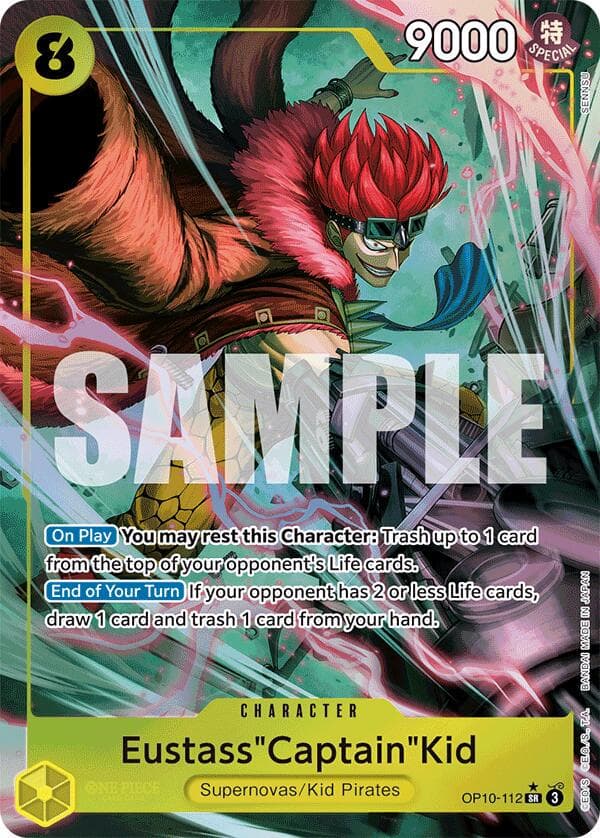 Eustass Captain Kid [Alternate Art] OP10-112 — One Piece Royal Blood