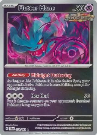 Flutter Mane [Reverse Holo] #78 — Pokemon Temporal Forces