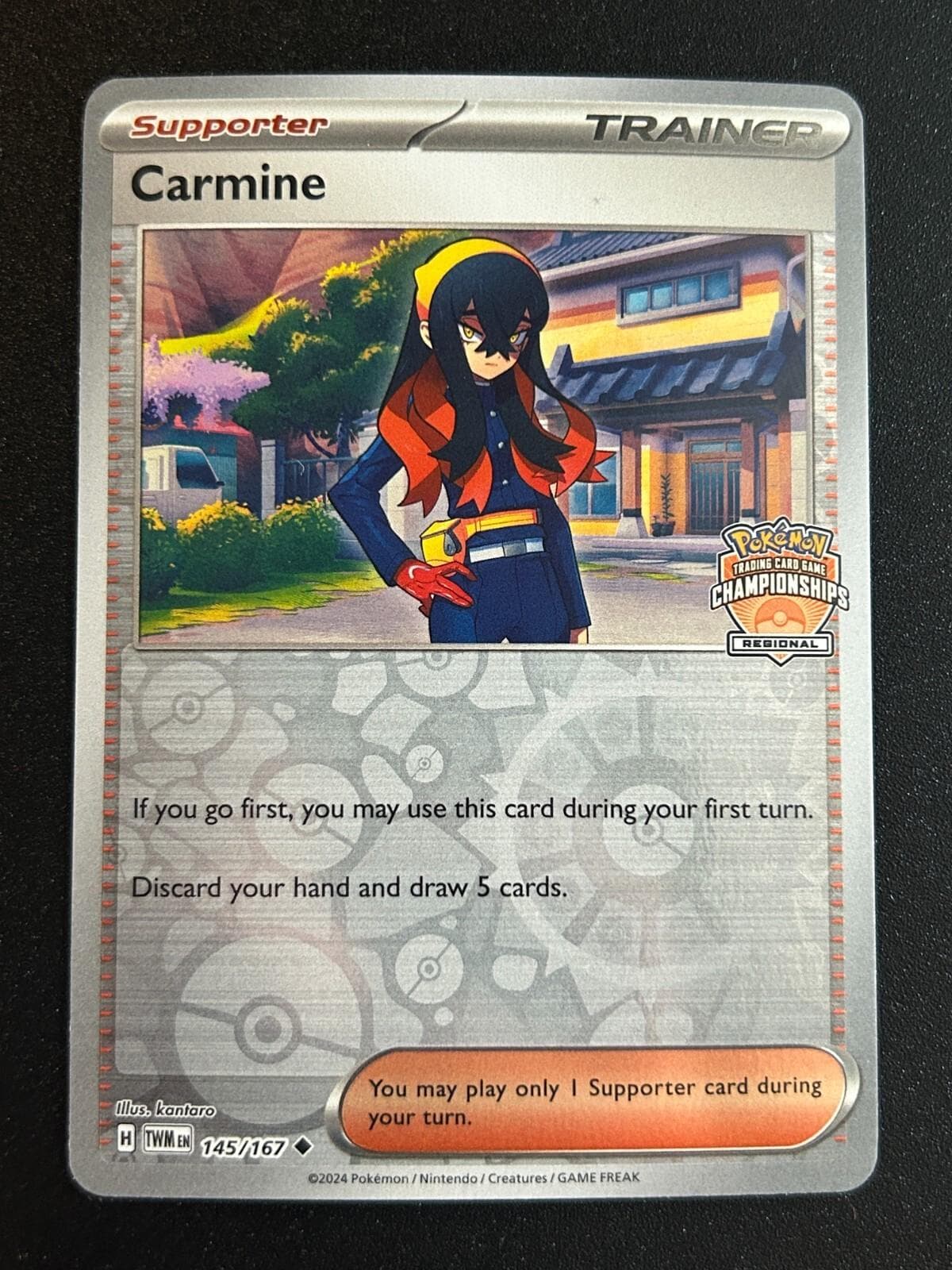 Carmine [Regional Championship] #145 — Pokemon Twilight Masquerade