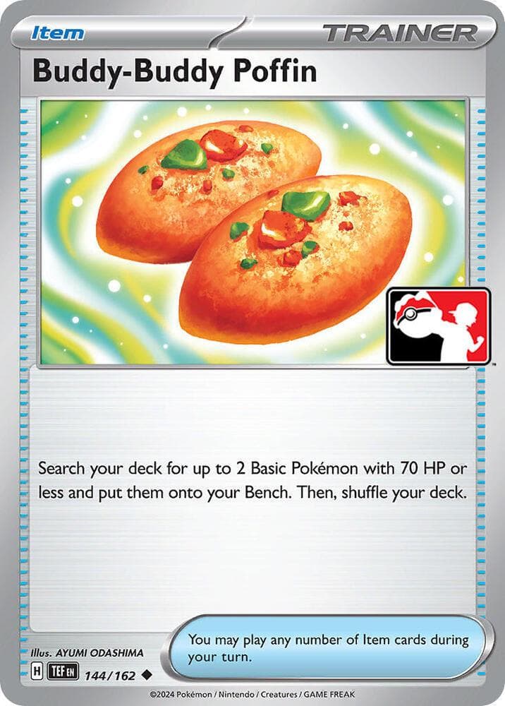 Buddy-Buddy Poffin [Prize Pack] #144 — Pokemon Temporal Forces