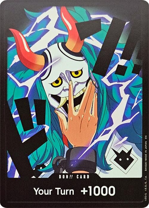 DON!! Card [Yamato Foil]  — One Piece Premium Booster 2