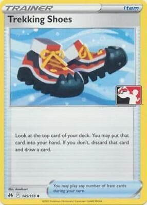 Trekking Shoes [Prize Pack] #145 — Pokemon Crown Zenith