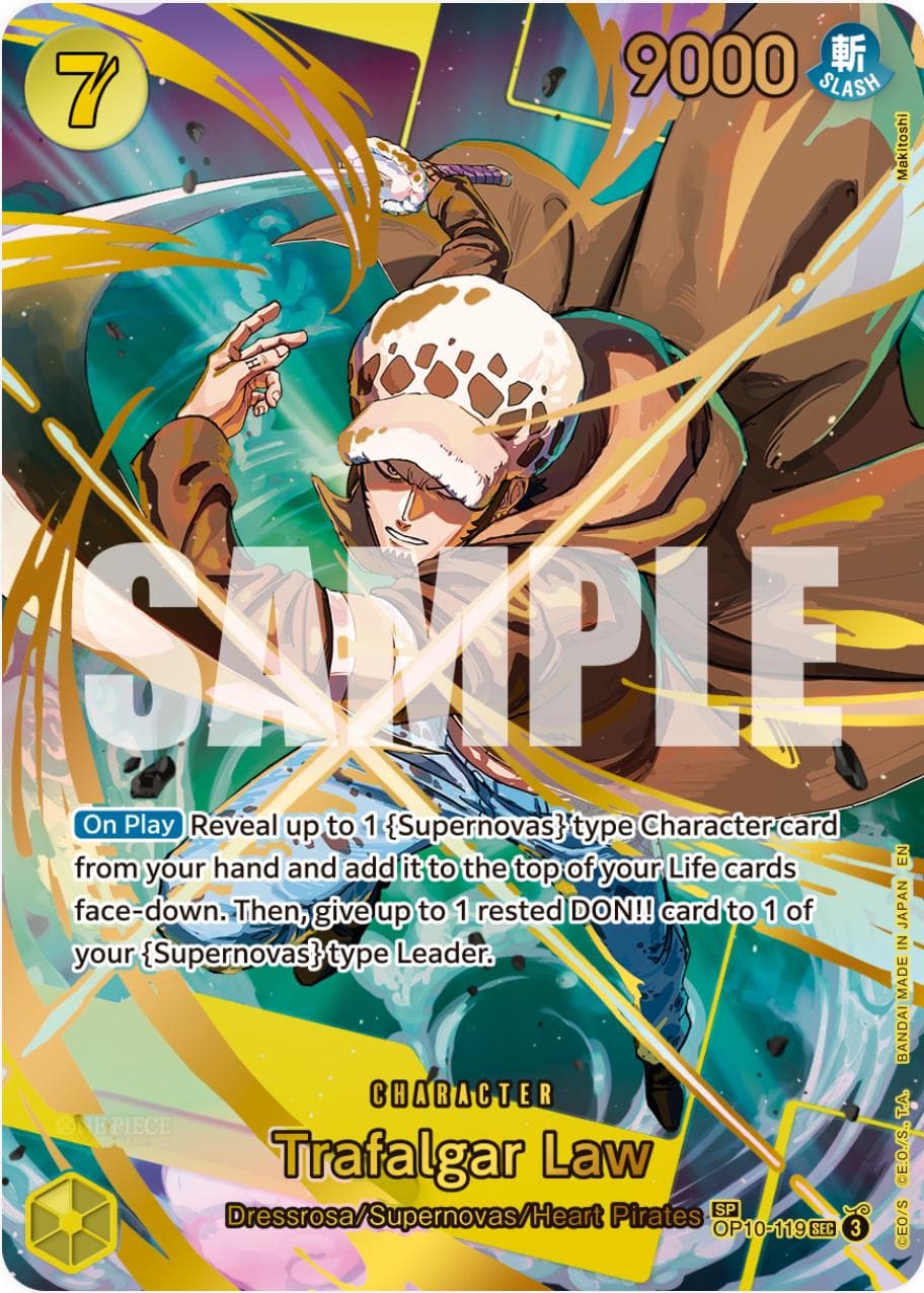 Trafalgar Law [SP PRB-02] OP10-119 — One Piece Premium Booster 2