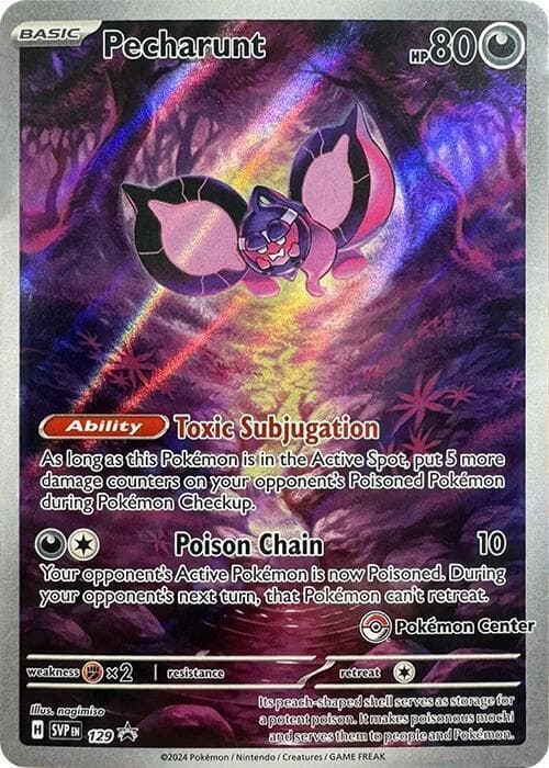 Pecharunt [Pokemon Center] #129 — Pokemon Promo