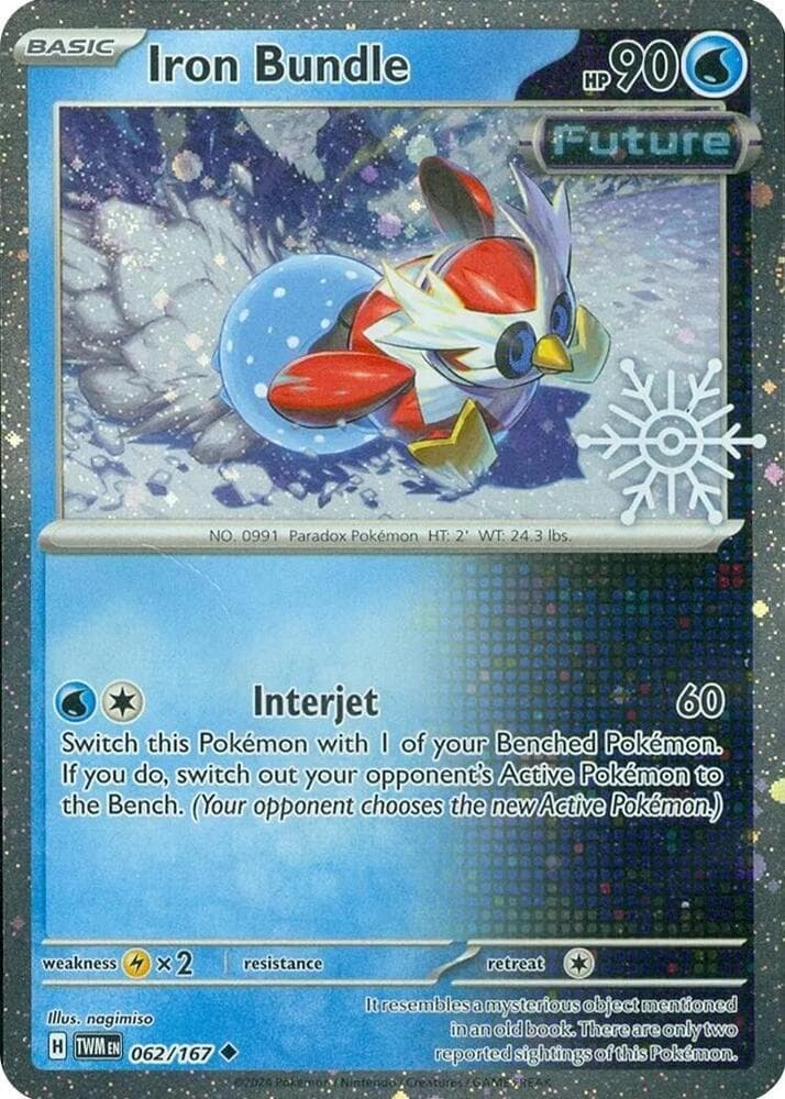 Iron Bundle [Snowflake Stamp] #62 — Pokemon Twilight Masquerade