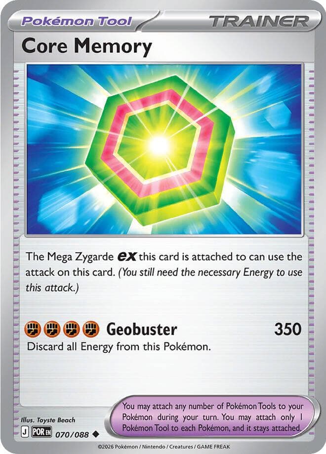 Core Memory #70 — Pokemon Perfect Order