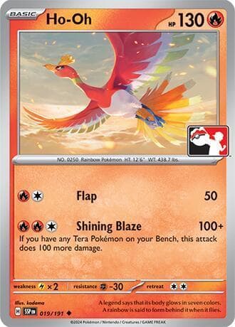 Ho-Oh [Prize Pack] #19 — Pokemon Surging Sparks
