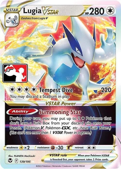 Lugia VSTAR [Prize Pack] #139 — Pokemon Silver Tempest