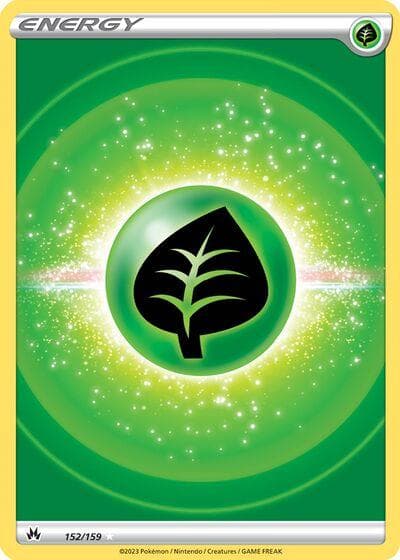 Grass Energy [Holo] #152 — Pokemon Crown Zenith