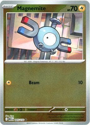 Magnemite [Reverse Holo] #45 — Pokemon Mega Evolution
