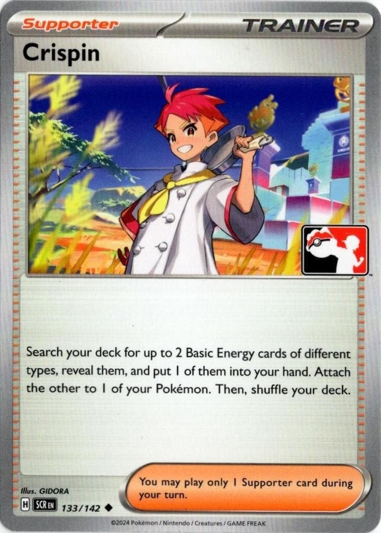 Crispin [Prize Pack] #133 — Pokemon Stellar Crown