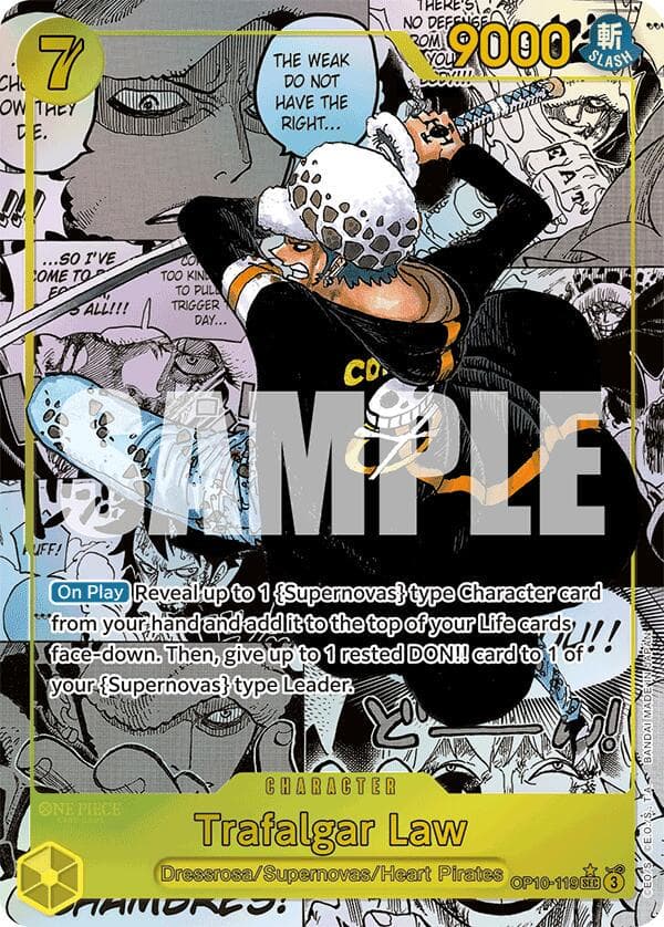 Trafalgar Law [Manga] OP10-119 — One Piece Royal Blood