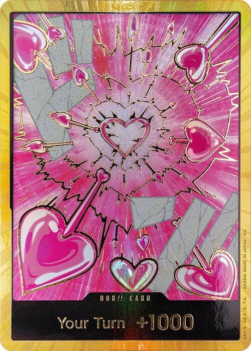 DON!! Card [Boa Hancock Gold]  — One Piece Premium Booster 2