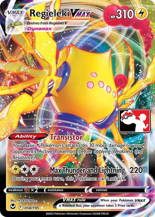 Regieleki VMAX [Prize Pack] #58 — Pokemon Silver Tempest