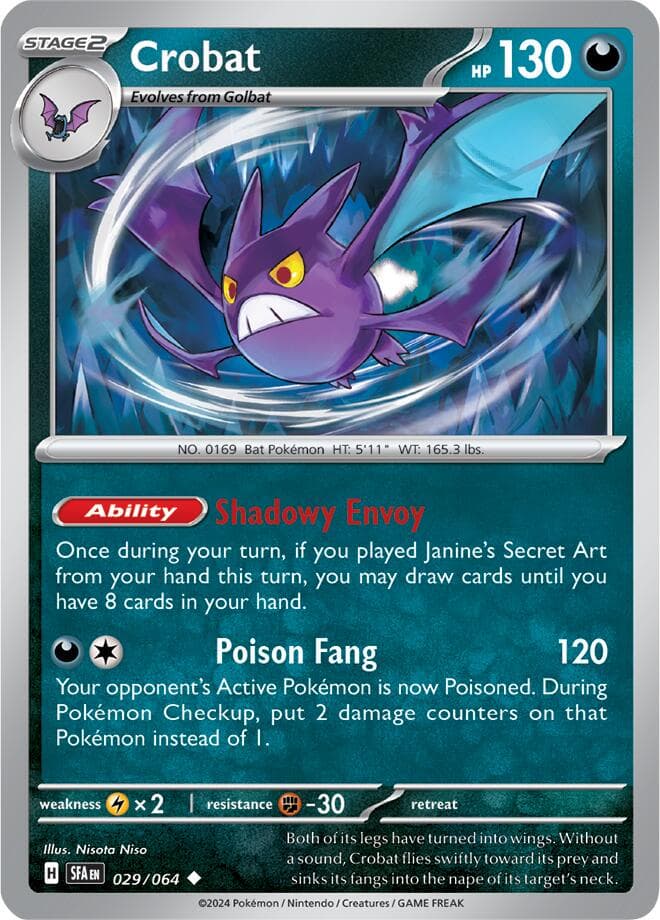 Crobat #29 — Pokemon Shrouded Fable