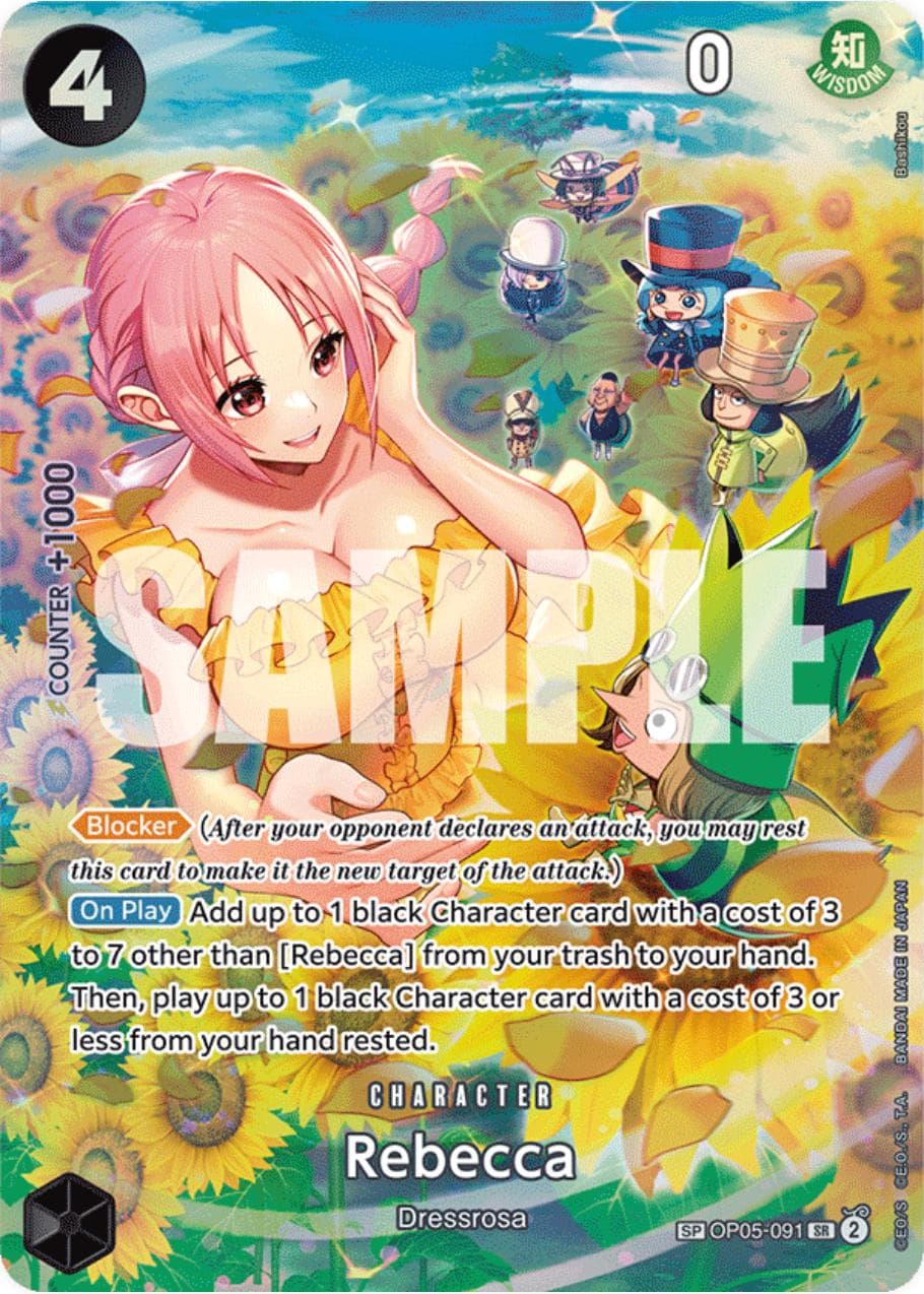 Rebecca [SP] OP05-091 — One Piece Awakening of the New Era