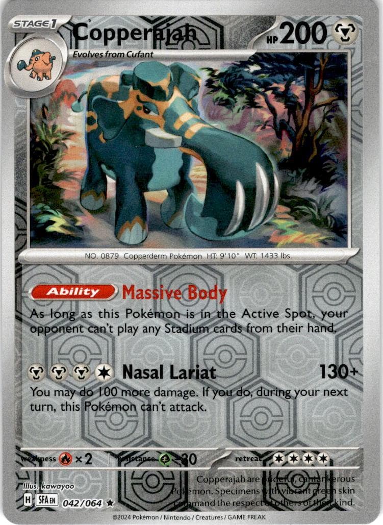Copperajah [Reverse Holo] #42 — Pokemon Shrouded Fable