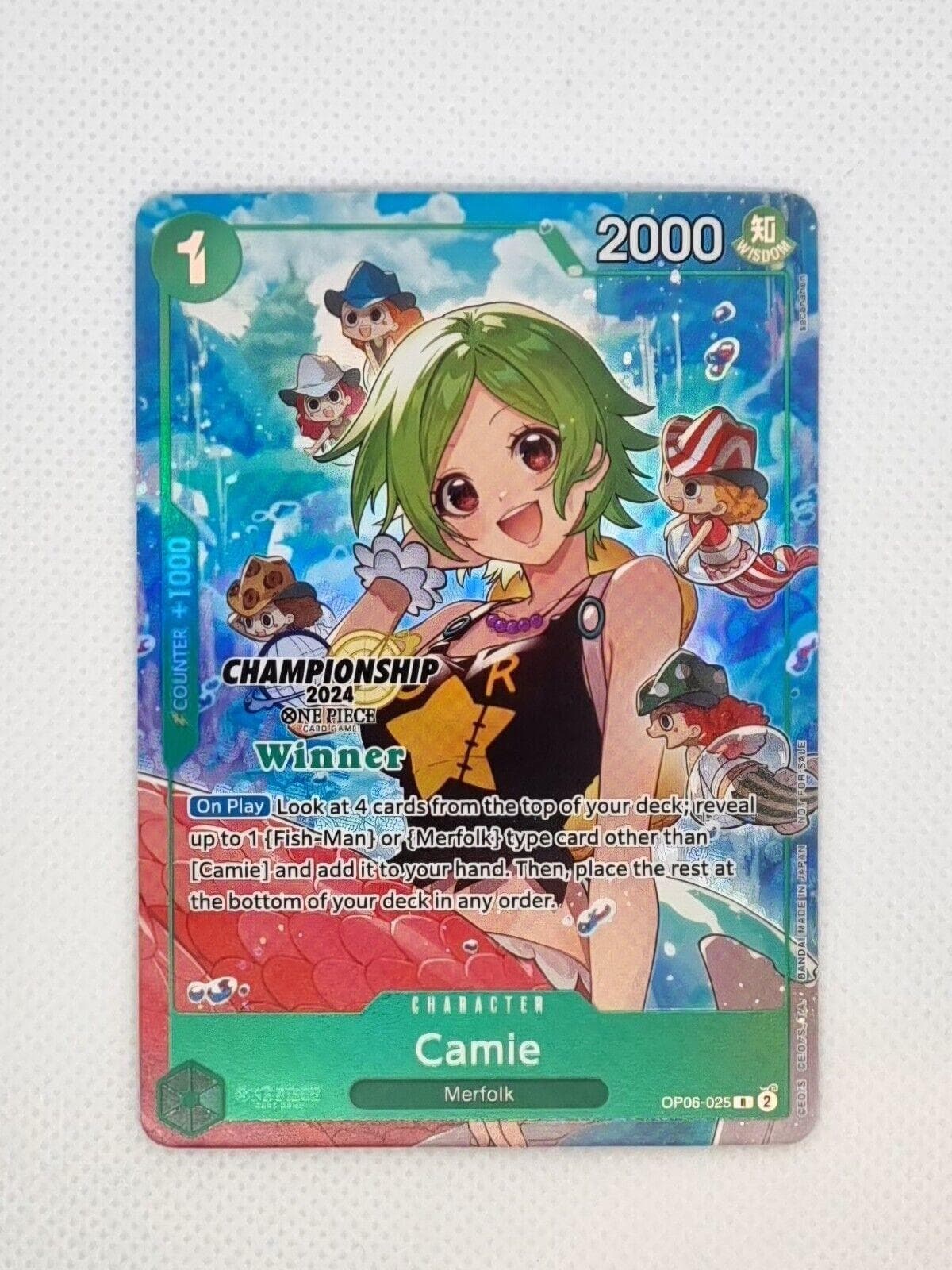 Camie [Championship 2024 Winner] OP06-025 — One Piece Wings of the Captain
