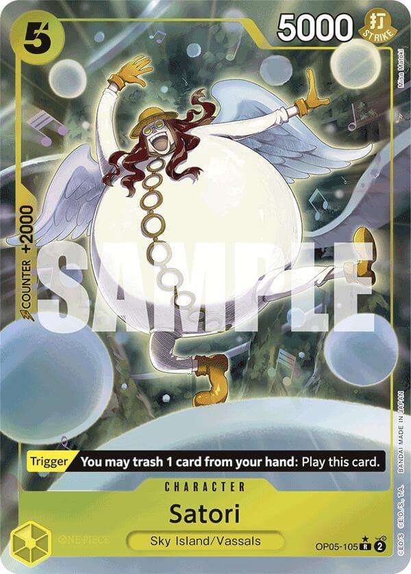 Satori [Full Art PRB01] OP05-105 — One Piece Awakening of the New Era