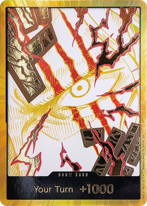 DON!! Card [Shanks Gold]  — One Piece Premium Booster 2