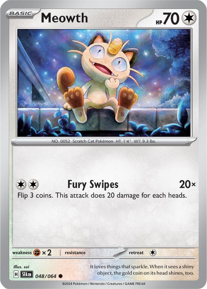 Meowth #48 — Pokemon Shrouded Fable