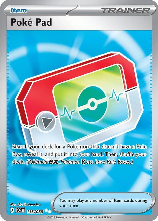 Poke Pad #113 — Pokemon Perfect Order