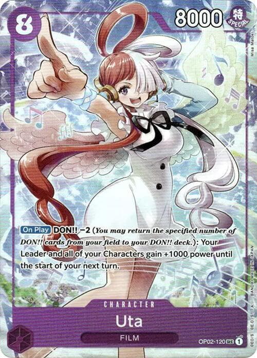 Uta [Premium Card Collection] OP02-120 — One Piece Paramount War