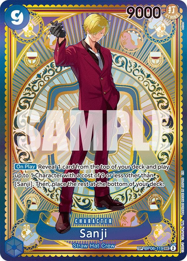 Sanji [SP] OP06-119 — One Piece Fist of Divine Speed