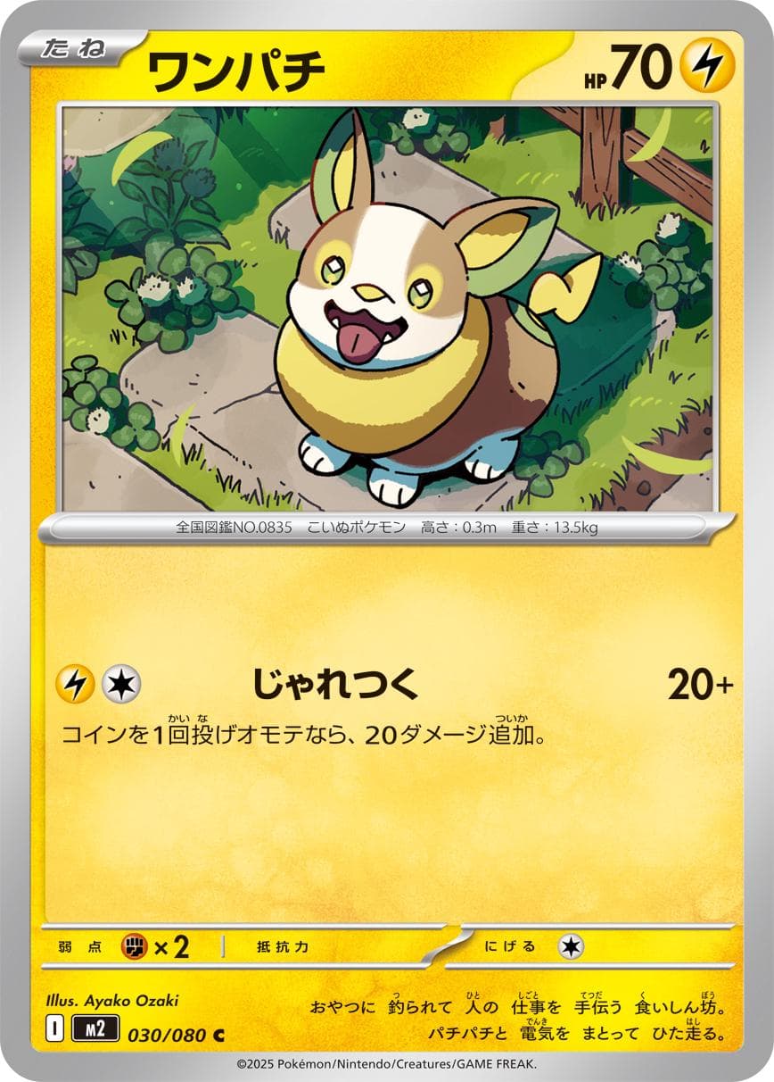 Yamper #30 — Pokemon Japanese Inferno X