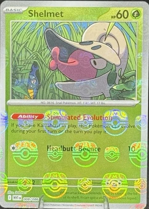 Shelmet [Master Ball] #8 — Pokemon White Flare