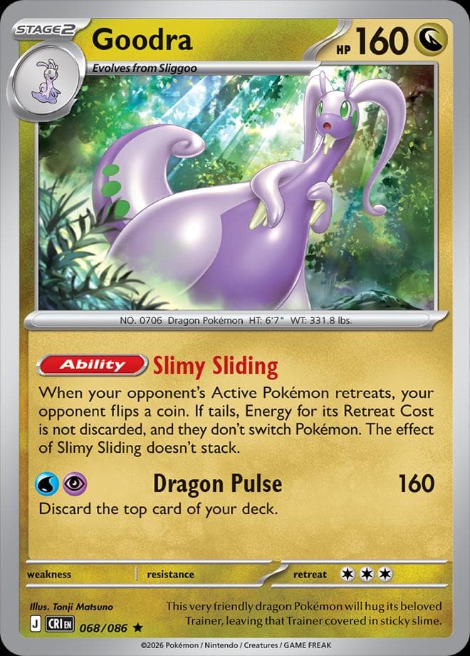 Goodra #68 — Pokemon Chaos Rising