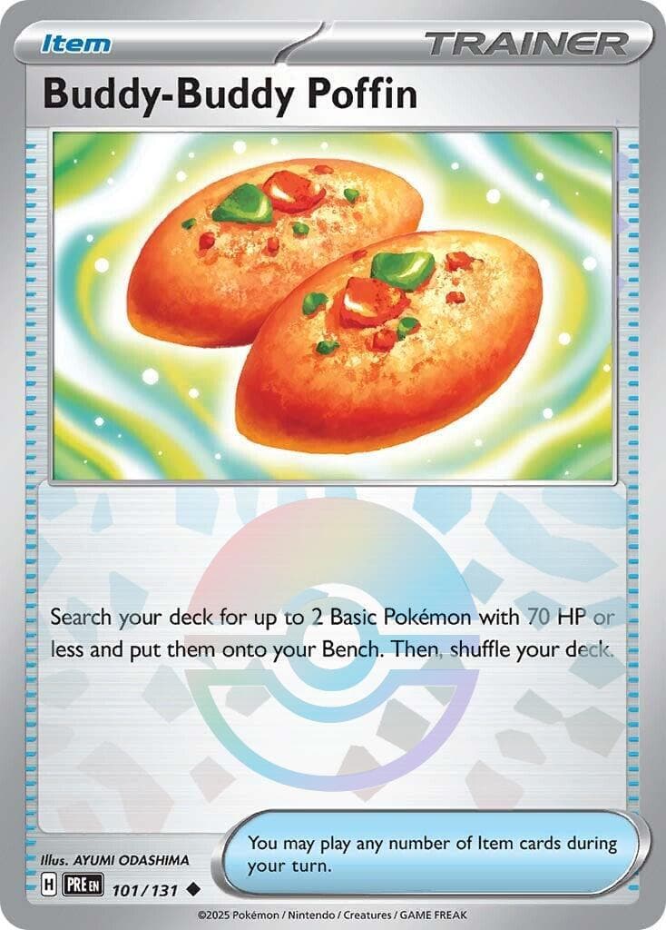 Buddy-Buddy Poffin [Poke Ball] #101 — Pokemon Prismatic Evolutions