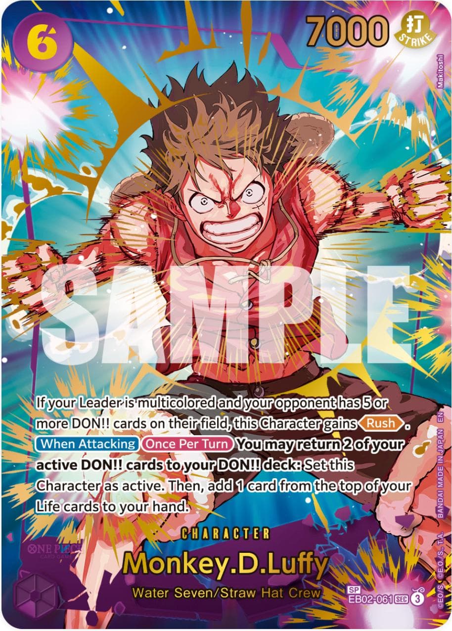 Monkey.D.Luffy [SP PRB-02] EB02-061 — One Piece Premium Booster 2