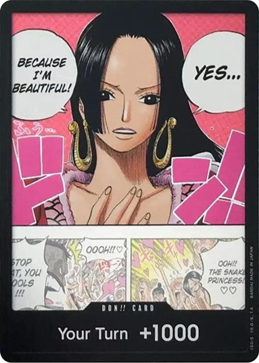 DON!! Card [Boa Hancock]  — One Piece 500 Years in the Future