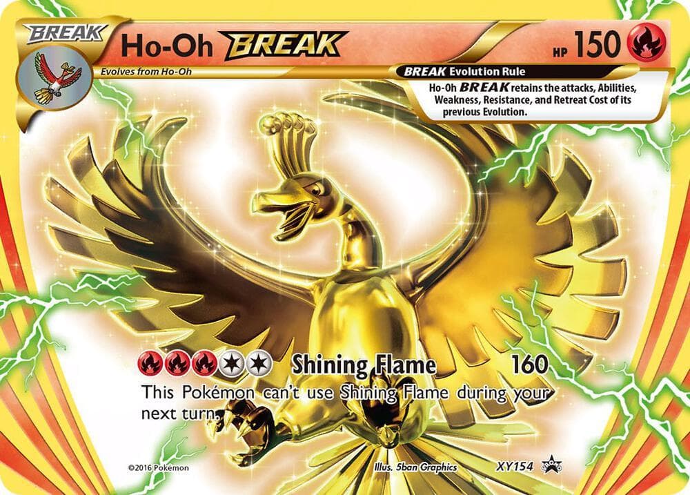 Ho-Oh BREAK [Jumbo] #XY154 — Pokemon Promo