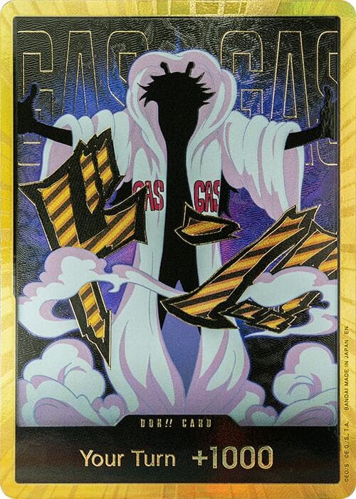 DON!! Card [Caesar Clown Gold]  — One Piece Premium Booster 2