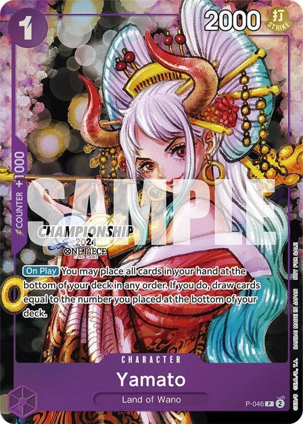 Yamato [CS 2024 Event Pack Finalist] P-046 — One Piece Promo