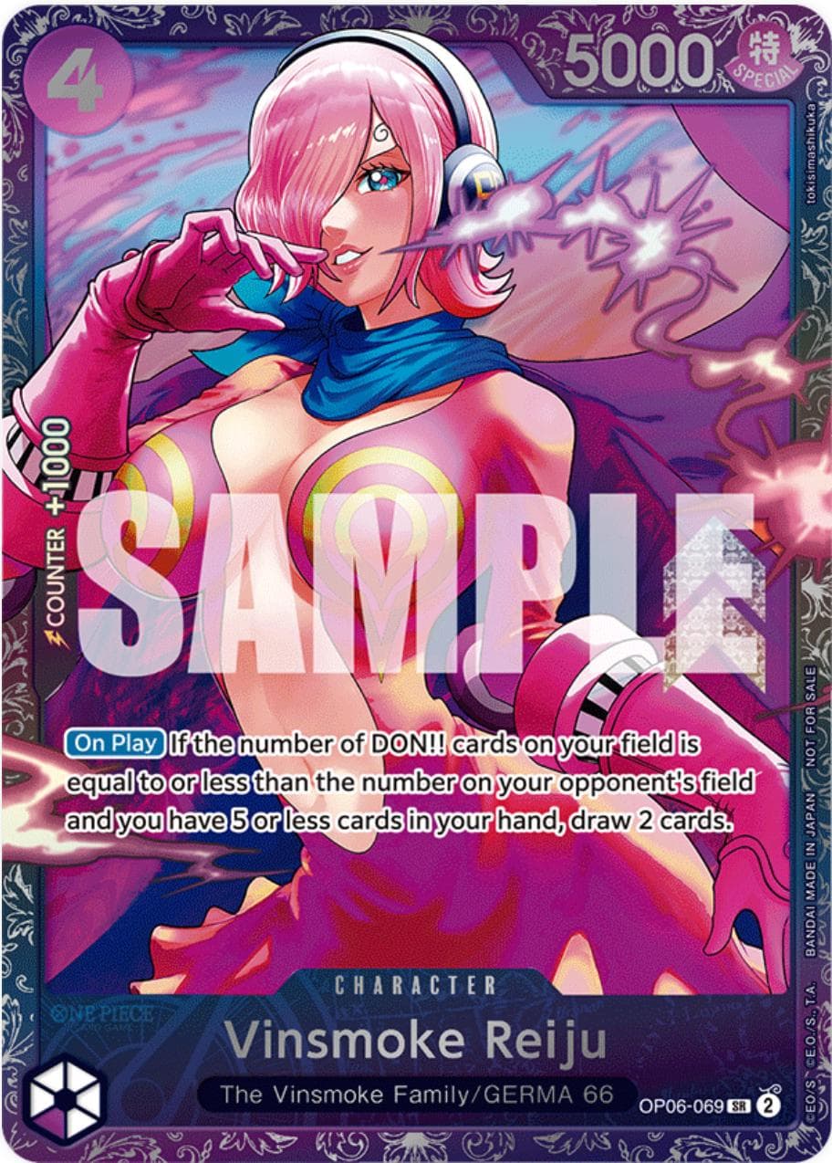 Vinsmoke Reiju [Treasure Cup - Top 8] OP06-069 — One Piece Wings of the Captain