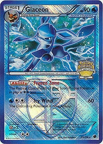 Glaceon [City Holo] #23 — Pokemon Plasma Freeze