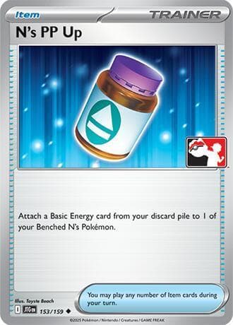 N's PP Up [Prize Pack] #153 — Pokemon Journey Together