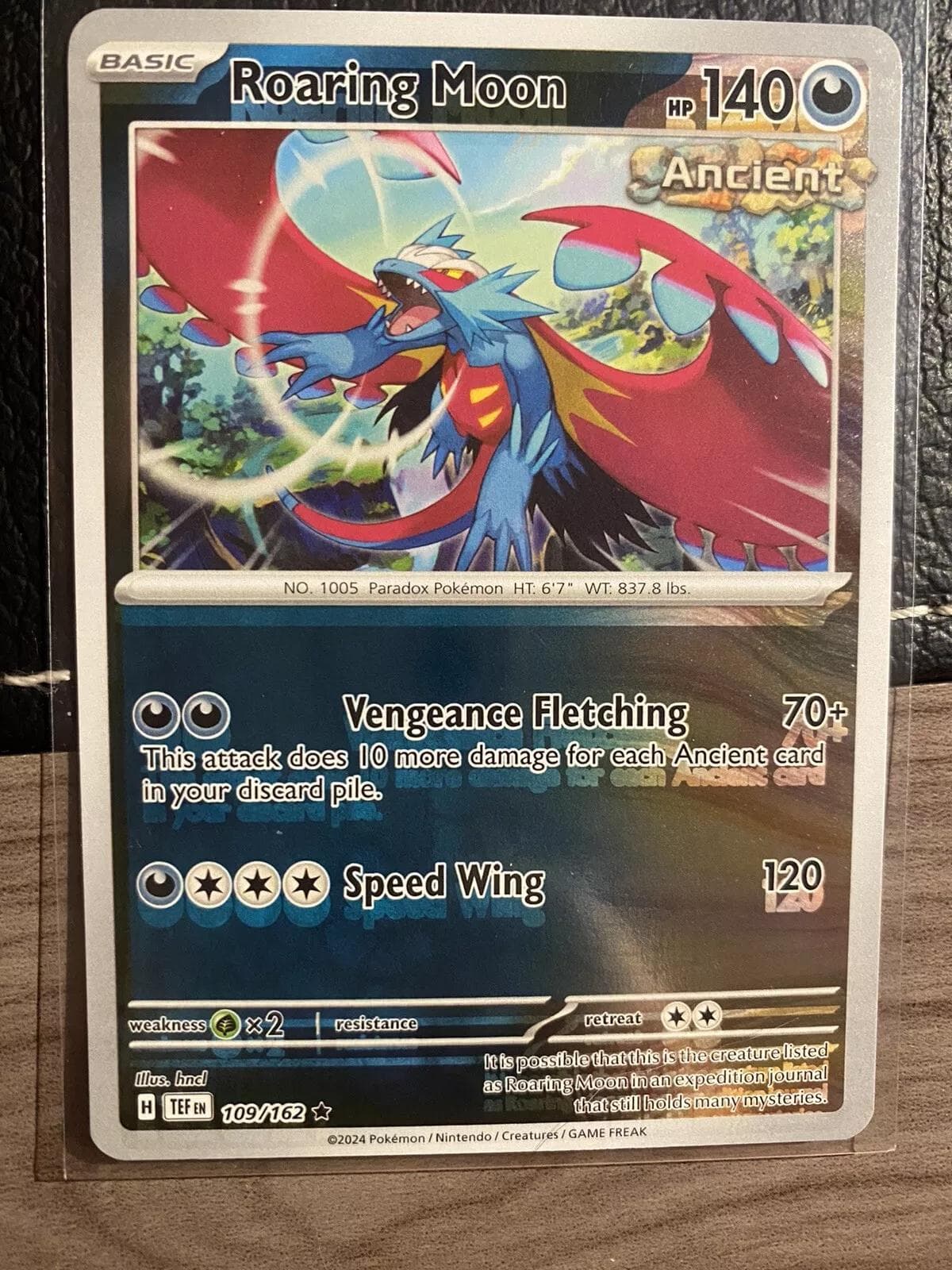Roaring Moon [Misprint] #109 — Pokemon Temporal Forces