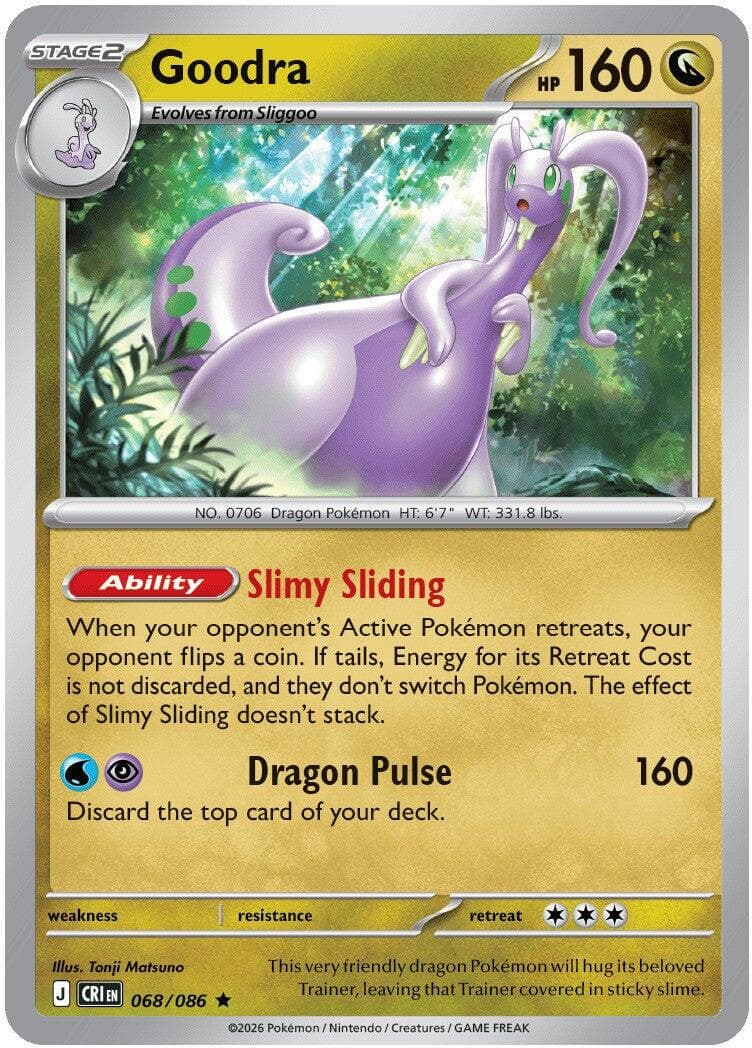 Goodra [Holo] #68 — Pokemon Chaos Rising
